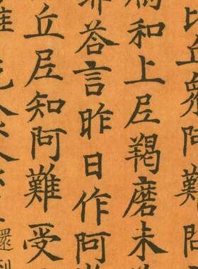 敦煌遗书写经藏经阁十誦律卷第四十六存字复古书法小楷高清复制品