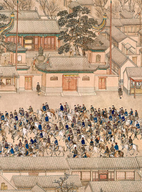 徐扬乾隆南巡第一卷古代人物画