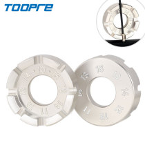 TOOPRE Bike Spokes Wrench Steel Wire Correction Compact Steel Ring Correction Repair Knitted Rim Rim Tool