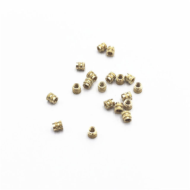 Injection molded hot melt copper nut M1M1.2M1.4M1.6