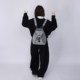 Rebirth wild setting rabbit ears backpack 2026 spring class splicing style cute bag crossbody school bag