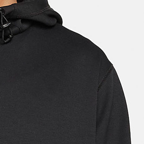 Nike/耐克JORDAN黑灰男子休闲保暖连帽宽松运动卫衣DA9850-010 - 图1