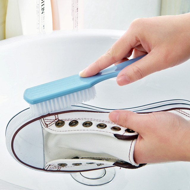 Shoes without injury, shoe wash brush double-head bristle cleaning