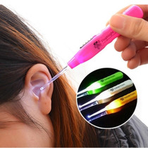 Luminous ear spoons hollowing out with light ears Child safe baby Soft head Divine Instrumental visual adult use