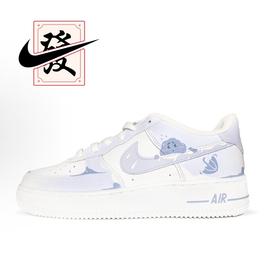 【定制球鞋】欣亮体育 Air Force 1 奶糖梦境 鸳鸯配色 板鞋 女款,淘宝优惠券,粉丝福利购,淘宝优惠卷