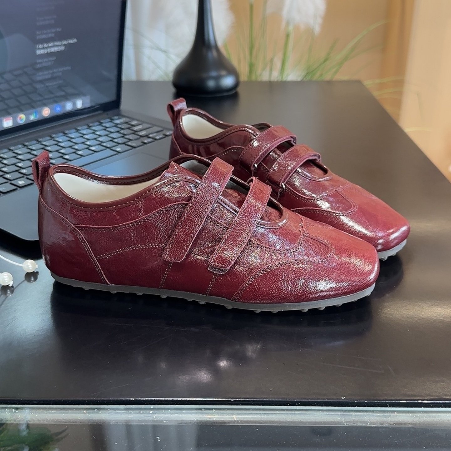 红色法式单鞋内增高玛丽珍鞋女鞋子春季新款配裙子巨好看复古皮鞋,淘宝优惠券,粉丝福利购,淘宝优惠卷