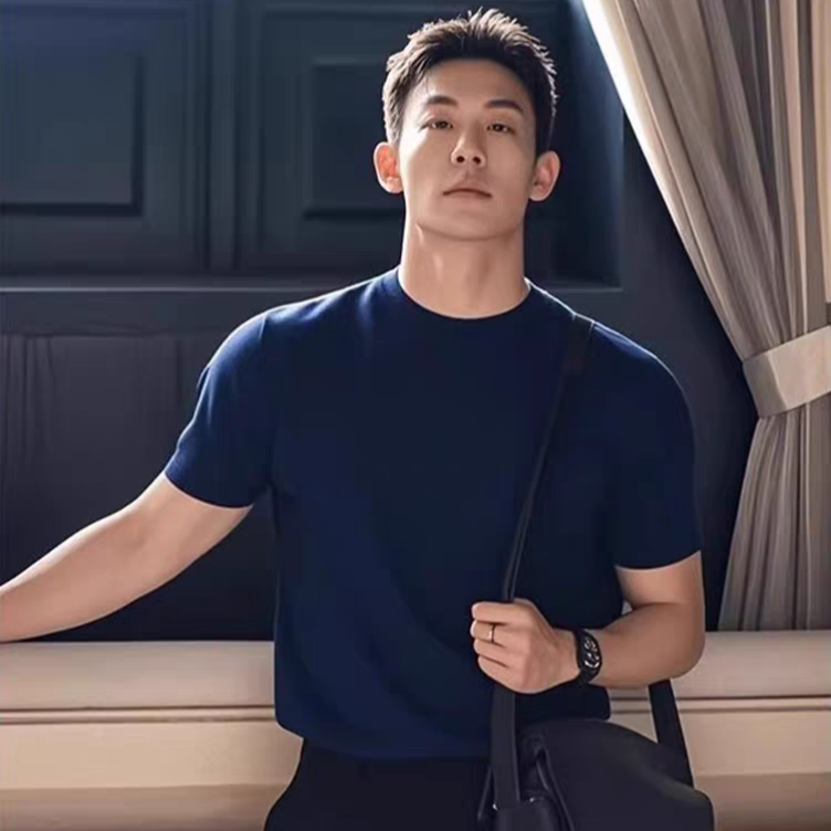 成熟稳重男装收袖口t恤夏季美式健身短袖显肌肉正肩修身棉半截袖,淘宝优惠券,粉丝福利购,淘宝优惠卷