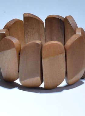 情侣复古做旧欧美风木珠饰品手链