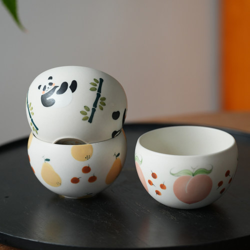 手绘蛋蛋杯◢叶子手作本来不该有咖啡杯女士个人手作拉花杯咖啡杯 - 图3