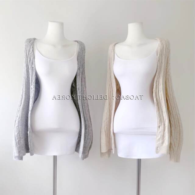 51STUDIO homemade large size loose version daily fitting super knitted large loose sweater (ກວມເອົາກົ້ນ)