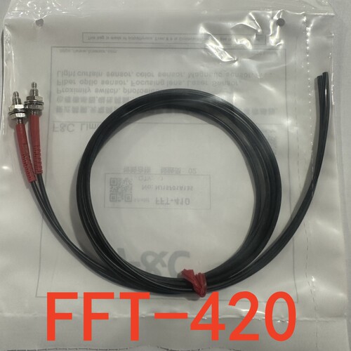原装全新嘉准F&C光纤传感器FFT-410对射光纤FFT-420替代E32-TC200 - 图0