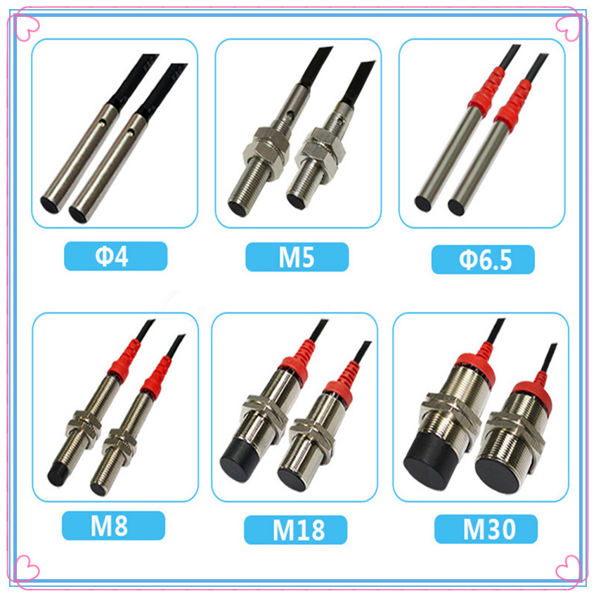 F&C嘉准M8接近开关F3L-08KN04-N/N2/P/P2 R2M三线24V NPN常开PNP-图1