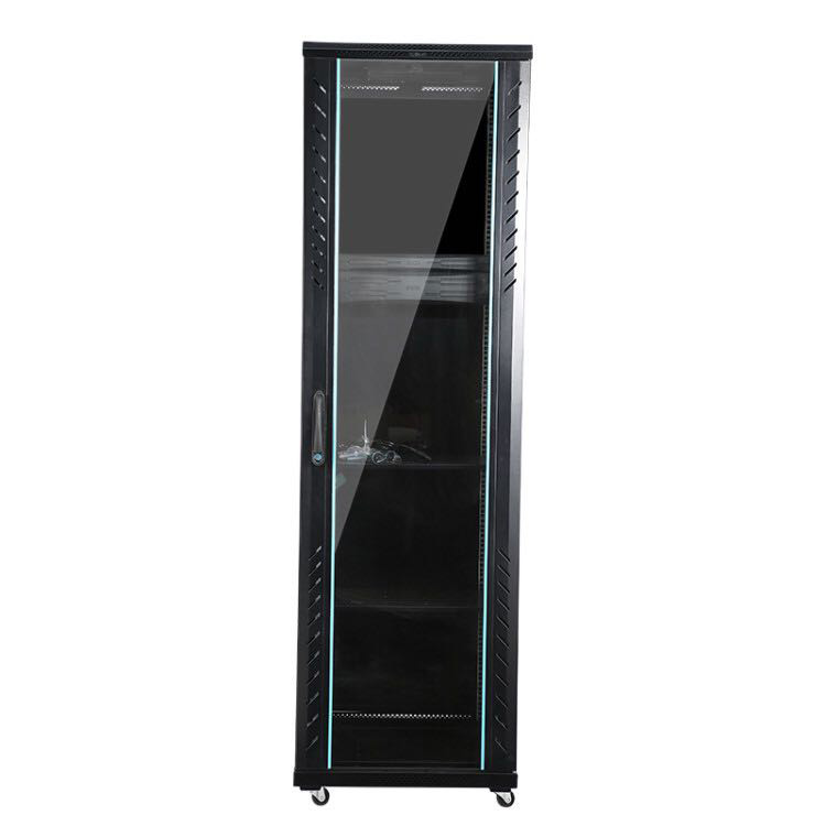 图腾机柜 A28042 G28042 42U 2米网络服务器机柜 带独立双走线槽 - 图1