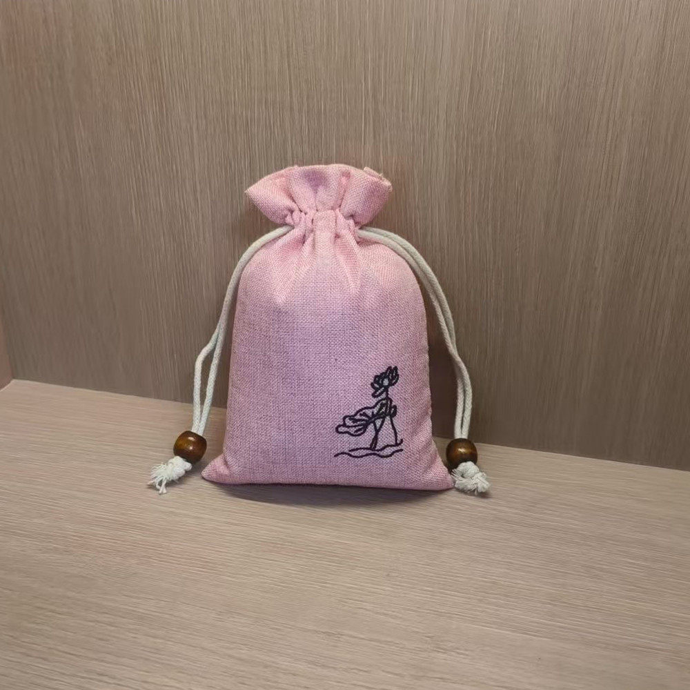 透气香包袋香囊空袋子中草药袋子棉麻布收纳袋古风荷包收纳束口袋,淘宝优惠券,粉丝福利购,淘宝优惠卷