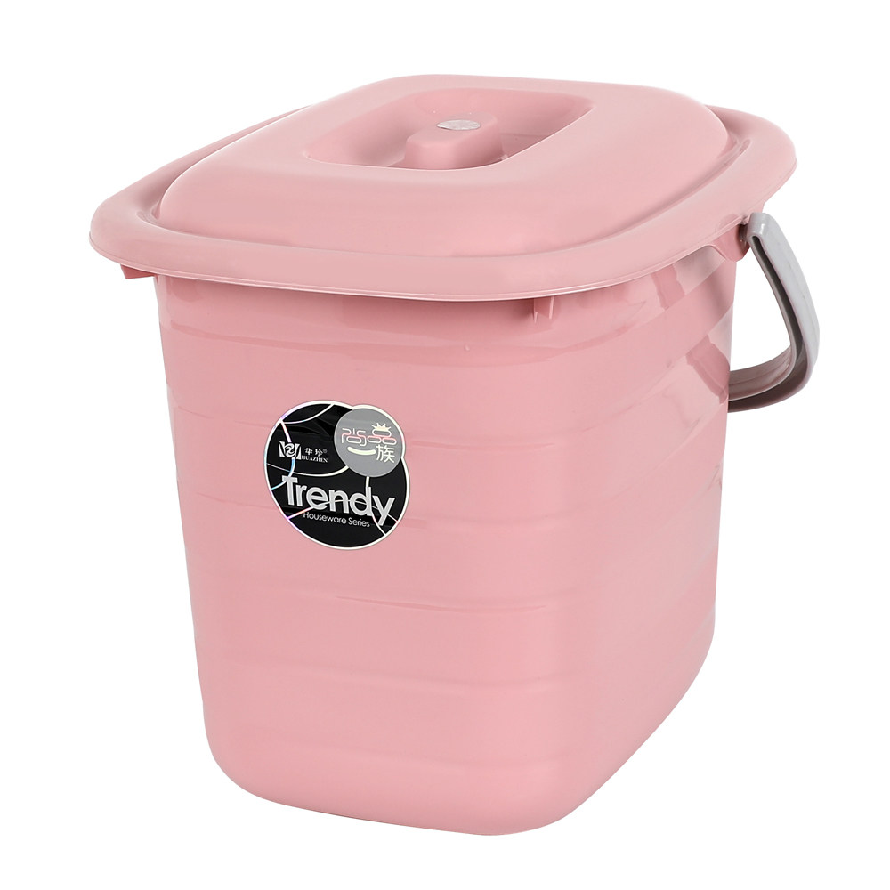 水桶带盖家用手提洗澡桶长方形塑料桶加厚泡脚桶储水桶玩具收纳桶,淘宝优惠券,粉丝福利购,淘宝优惠卷