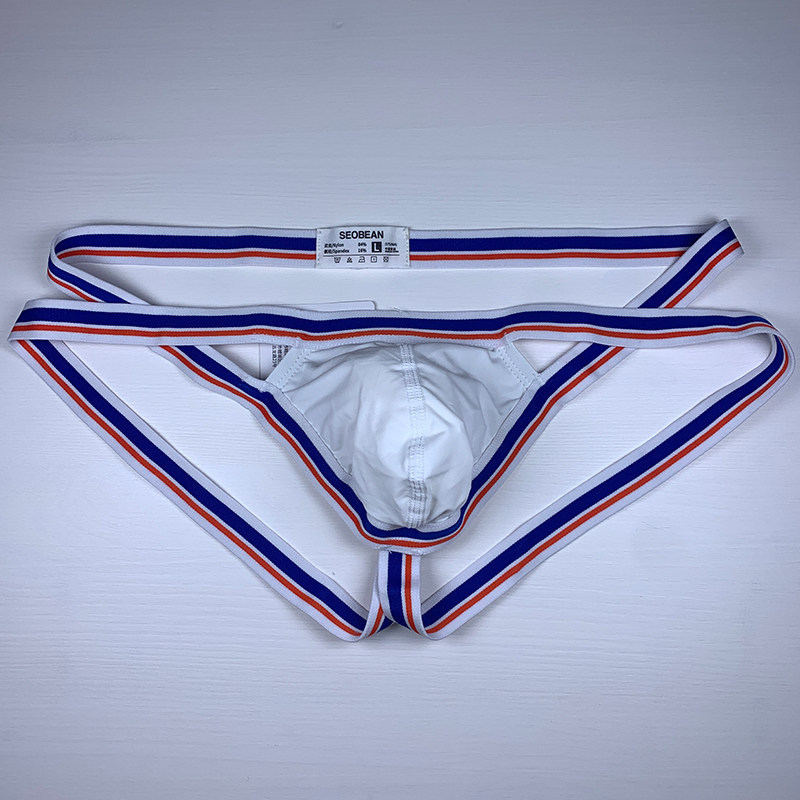 实拍5色SEOBEAN/希宾男士内衣青年双丁字内裤夏季运动裤头性感,淘宝优惠券,粉丝福利购,淘宝优惠卷