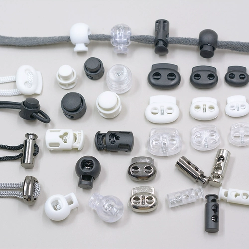 Пластиковая пружинная пряжка веревка с аксессуарами, ослабляющими плотно отрегулируя кнопку кнопки, чтобы повесить часы с пряжкой насоса двойная штыковая пряжка свиньи.