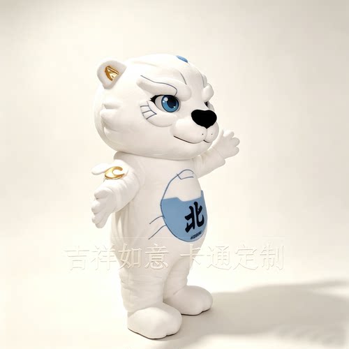 企业IP吉祥物来图定制泡沫雕刻卡通人偶服装行走玩偶头套高度还原 - 图1