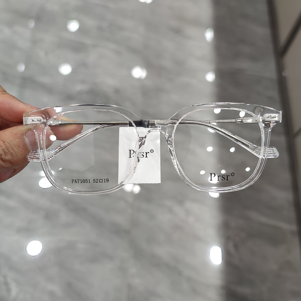 帕莎新款眼镜框PA71050男女透明大框素颜瘦脸近视眼镜架PA71051 - 图2
