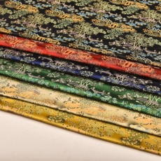 пряжа 织锦缎布料包装锦盒服装丝绸面料提花尼龙1.5米五彩古香色泽亮丽