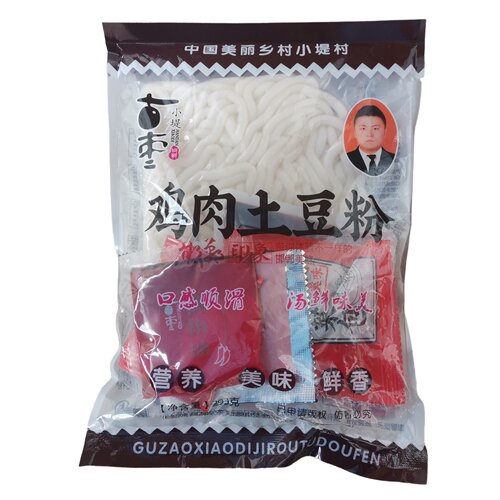 古枣小堤鸡肉鲜米线6袋 麻酱米线咖喱米线土豆粉方便速食 - 图3