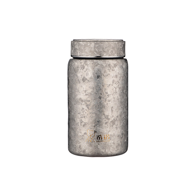 希诺纯钛茶叶罐密封罐防潮防虫储存罐便携式户外旅行茶罐小钛罐,淘宝优惠券,粉丝福利购,淘宝优惠卷