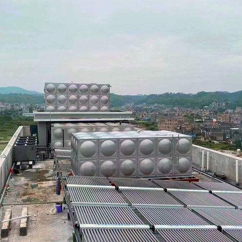 消防水箱300立方户外储水罐200吨养殖组合水塔100T楼顶不锈钢水箱 - 图2