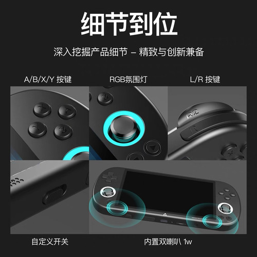 吹米TRIMUI SMART PRO2025新款开源掌上复古双人街机gba游戏机 - 图0