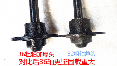 500-12橡胶成套充气力车轮拖车轮建筑工地灰斗车人力手推车轮子 - 图2