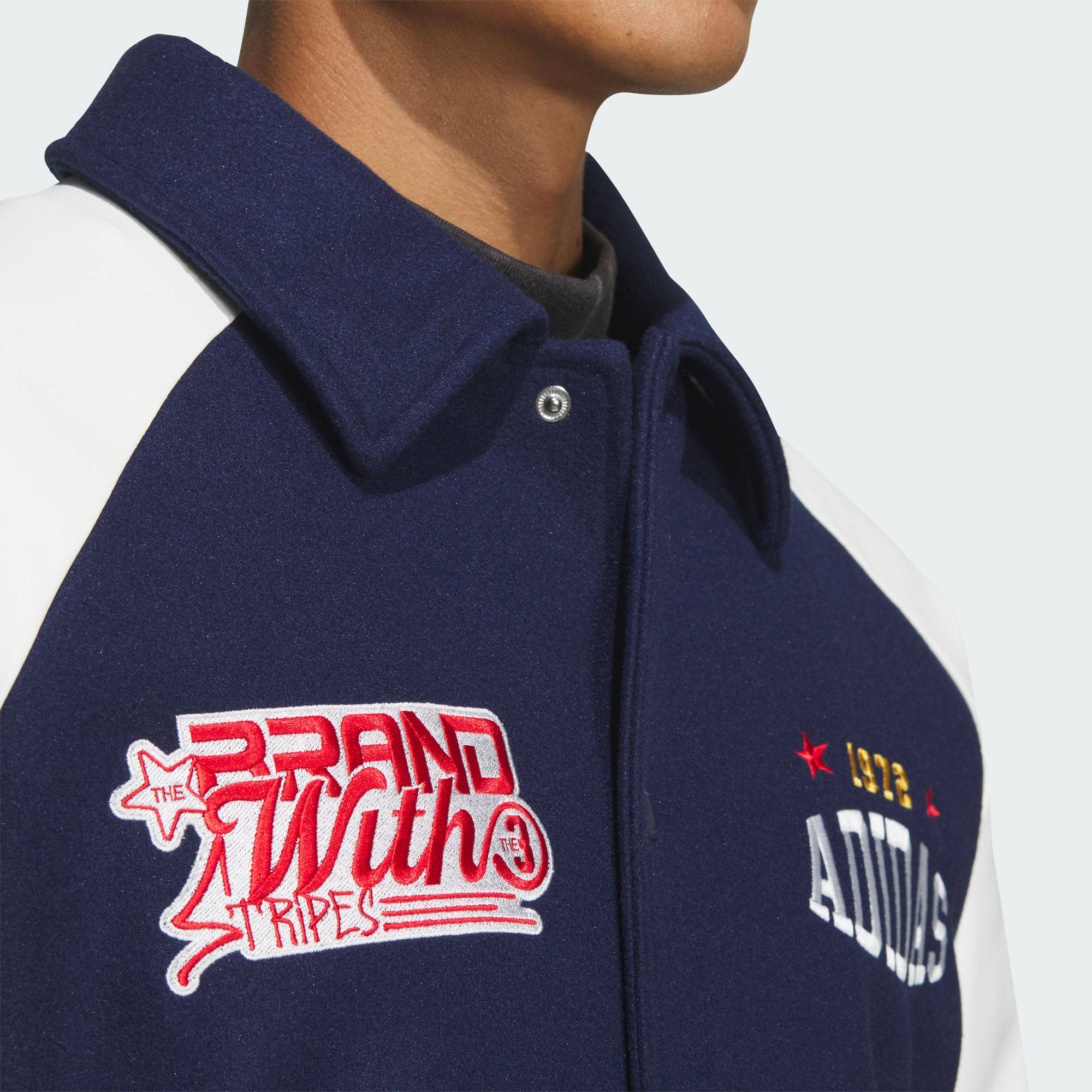 Adidas/阿迪达斯正品三叶草男女拼接保暖运动翻领外套JN0775,淘宝优惠券,粉丝福利购,淘宝优惠卷