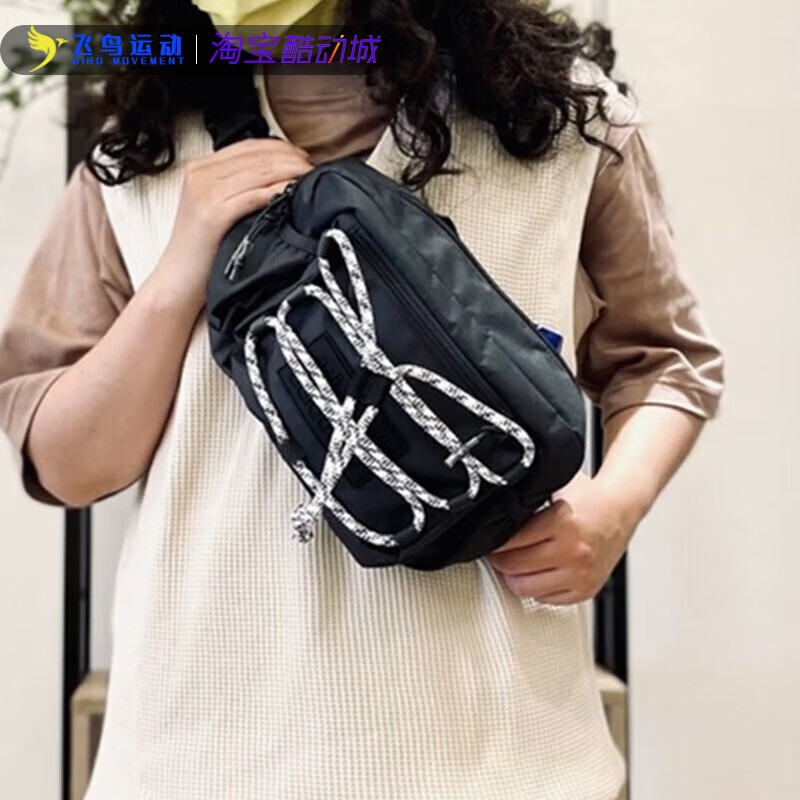 Adidas阿迪达斯三叶草RYV WAISTBAG男女大容量运动包腰包 GN2318 - 图2