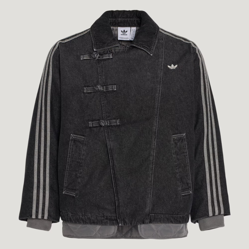 Adidas/阿迪达斯棉服男女新中式保暖牛仔运动上衣棉服外套KR5066,淘宝优惠券,粉丝福利购,淘宝优惠卷