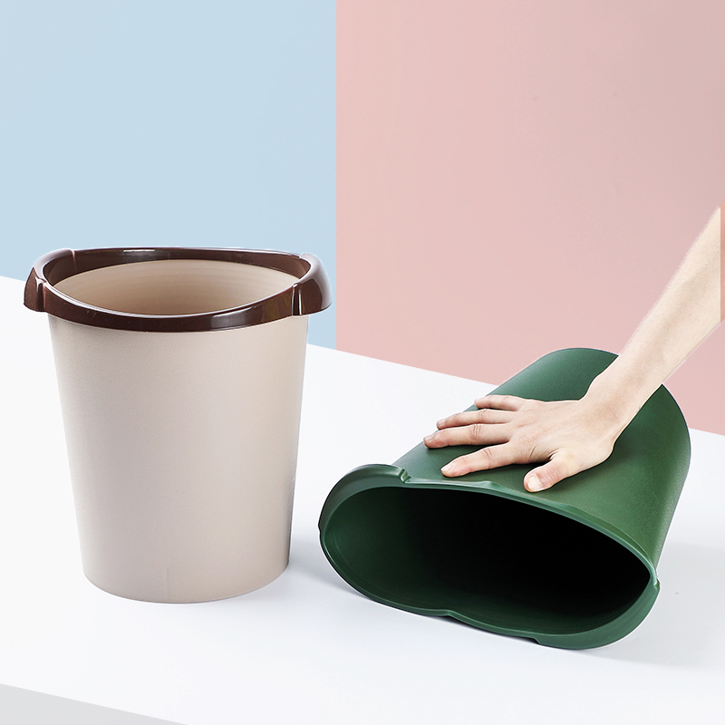 馨友家居专营店家用垃圾桶厕所卫生间大号垃圾分类卧室厨房客厅简约北欧无盖纸篓2