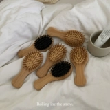 Маленькая портативная расческа, массажер, подушка безопасности, кушон подходит для мужчин и женщин