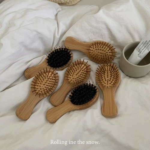 Маленькая портативная расческа, массажер, подушка безопасности, кушон подходит для мужчин и женщин