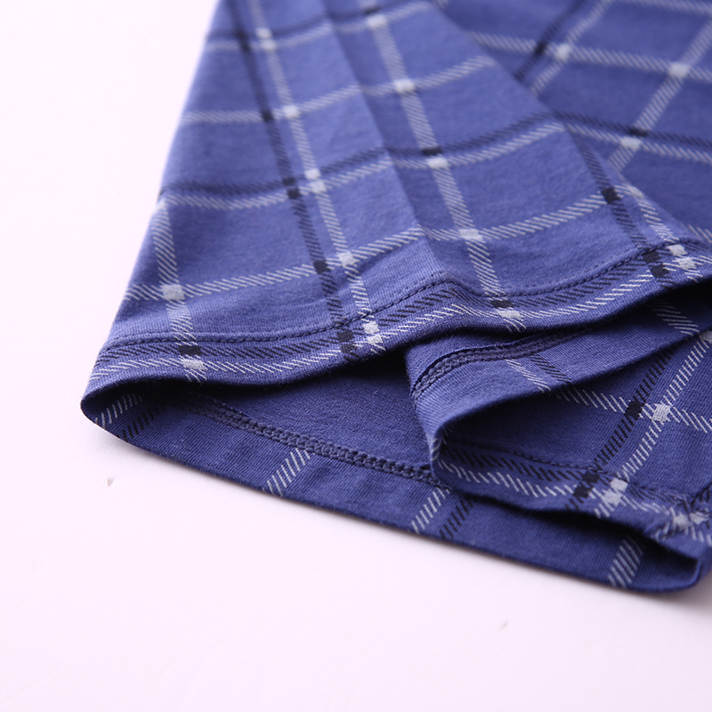 韩彩男女情侣睡衣秋季长袖套装薄款莫代尔宽松大码外穿家居服