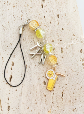 田栩宁手链印象定制原创设计应援色柠檬水挂件闺蜜礼物周边可调节