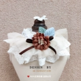 Милый кружевной слюнявчик, нагрудник, шарф, аксессуар