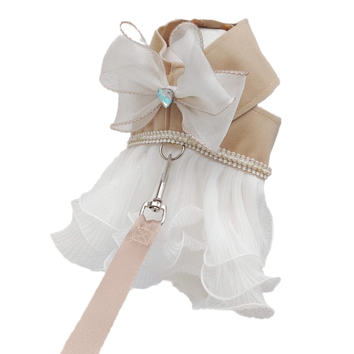 Кошачья и собачья жилетная защита веревка вырывается от маленькой собаки Тедди Бибельбу Belle Betta Betta Bess Princess Юбка