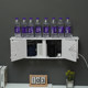 Wireless router storage box without punching