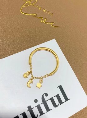 日月星辰戒指女款越南沙