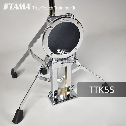 TAMA架子鼓练习套装TTK4S练习鼓家用TTK5S静音真实触感哑鼓爵士鼓 - 图0