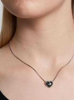 YURITAN心芒黑釉小吊坠choker