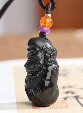新疆和田玉细料达摩祖师玉坠男士女士玉挂件真品玉石项坠玉佩带证