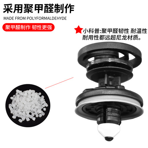 适用于奥迪A4L A5 A6L A8Q3Q5Q7L前后门板卡扣装饰内饰板固定卡子 - 图0