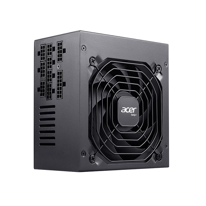 Acer宏碁AC550 AC650 AC750铜牌全模组1000W 台式电脑电源白色ATX - 图1