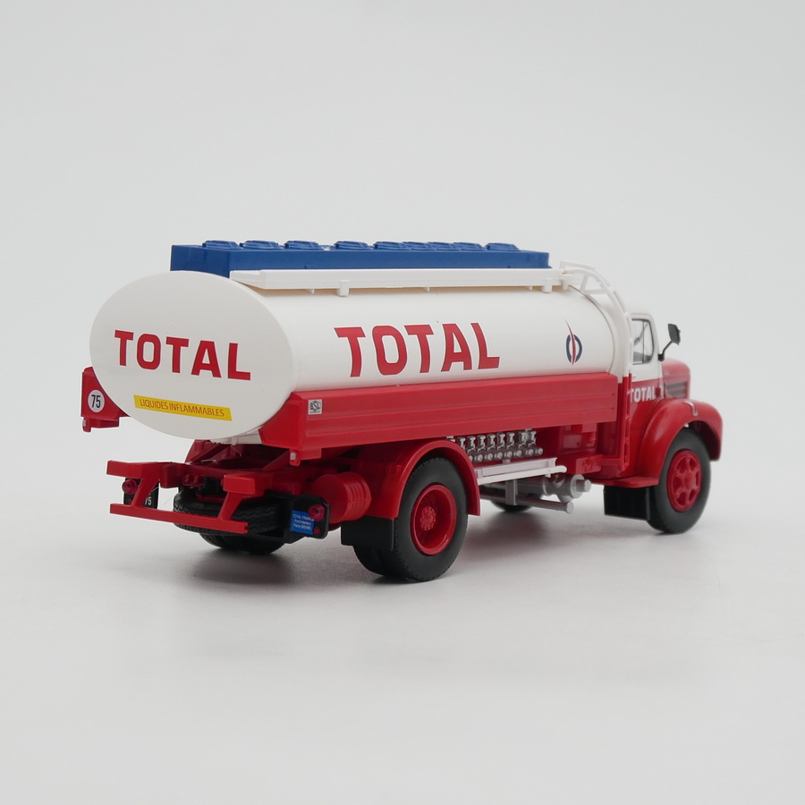 ixo 1:43 Berliet GLR M2贝埃利卡车TOTAL道达尔油罐车合金车模型 - 图2