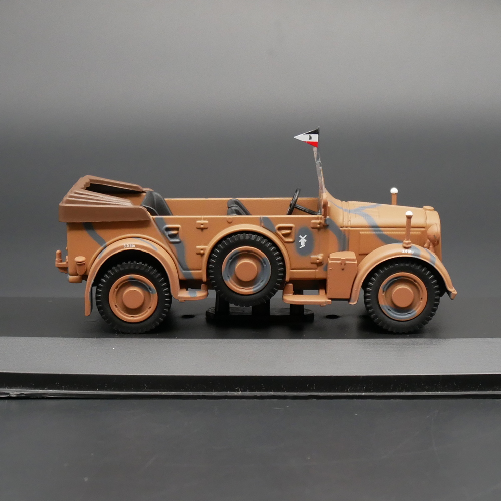 Ixo 1:43 Horch 901 KFZ.15霍希二战德军指挥车军车合金玩具车模 - 图1