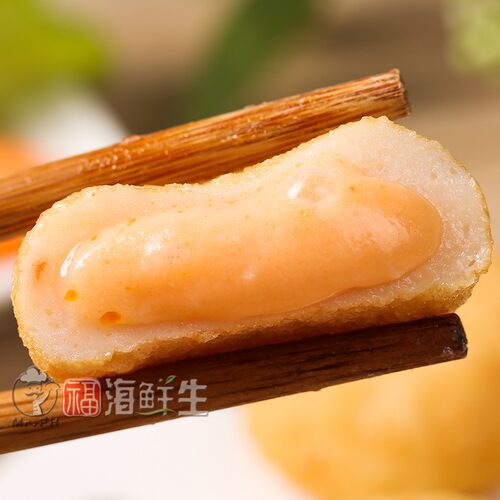 台湾耀集龙虾沙拉宝风味球6个装海鲜火锅丸子沙拉虾味堡餐厅商用 - 图0