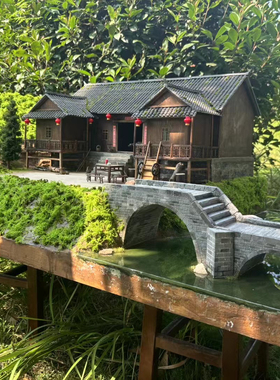 沙盘微缩模型缩小古建筑定制博物馆展厅微景观展馆设计订做